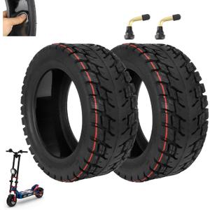 100/65-6.5 Off-Road Tubeless Tire for VSETT 11+/Zero 11X/Dualtron for 11 Inch Electric Scooter Accessories, Self Repairing Tires, Non-Slip Replacement Wheels for Scooter (2 pcs)