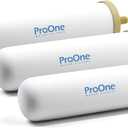 ProOne 9-Inch Gravity Water Filter Replacement G-Series 3-Pack - Universally Compatible with Gravity Water Filter Systems - NSF/ANSI Certified to Reduce Lead, Reduce Microplastics, & Total PFAS