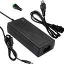 24 Volt 6 Amp Power Supply,100-240V AC to DC 24V 6A 5A 4A 3A 2A 1A DC Power Supply Adapter with 5.5mm x 2.5mm&2.1mm Output Jack US Plug Transformers for LED Strip Light,Printer