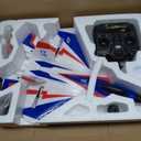 F22 Raptor RC Plane 4 Channel with 6-Axis Gyro Stabilizer for Beginner, 19" X 14"