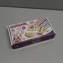 2-in-1 Friendship Bracelet Making Kit for Girls Ages 6-12, Arts & Crafts Jewelry Set, DIY String Maker Tool Set with Charm & Stickers, Creative Activity, Best Girls Birthday Gift Kits