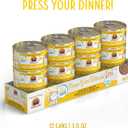 Weruva Classic Cat Paté, Press Your Dinner with Chicken, 3oz Can (Pack of 12) (EXP 02/14/29)