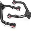 2-4 Lift Front Upper Control Arms for 2019-2024 Chevy Silverado 1500 GMC Sierra 1500, Heavy-Duty Tubular Design with Ball Joints
