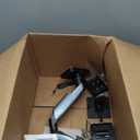 MSI MPG MT201R V2 - Premium RGB Single Monitor Stand Arm, Supports 17-49" Screens and 44 lbs, VESA Compatible, Adjustable Heavy Duty Gas Spring Mount, Clamp & Grommet, Quick Release Plate - Gray