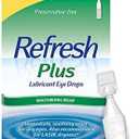 Refresh Plus Lubricant Eye Drops For Dry Eyes, Preservative-Free,Value Size, 0.01 Fl Oz Single-Use Containers, 70 Count