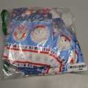 Children's Place Blue Snowman One Piece Footie Pajamas Kids 8-10Y
