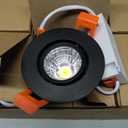 2Inch LED Recessed Ceiling Light, 3W Dimmable LED Downlight, Warm White 3000K, 60 Beam Angle Directional COB Recessed Lights with Driver, 25W Halogen Bulbs Equivalent for Ceiling Lighting, 6Pack