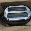 Proctor Silex 2-Slice Toaster with Extra Wide Slots for Bagels, Cool-Touch Walls, Shade Selector, Toast Boost, Auto Shut-off and Cancel Button, Black (22305)