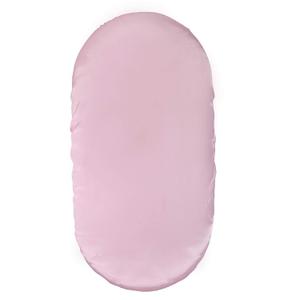 Pro Goleem Satin Bassinet Sheet Great for Baby Hair Soft Silk Feeling Sheet for Cradle or Bassinet PadMattress for Girls Gift for Newborn and Infant Pink