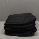 Truck Seat Cover Compatible with 2011-2014 Ford F150-F550 Front 40/20/40 Split Seat with Opening Center Console and Integrated Center Seat Belt, Dutch Velvet Fabric (Black)