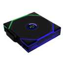 Lian Li UNI Fan TL LCD Wireless 120-Single Pack (Reverse Blade)-2.4 GHz Wireless Signal ARGB Fan-Infinity Mirror-Daisy-Chain-Syncing Lighting-Controller NOT Included & Required - Black (12RTLLCD1W1B)