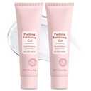 Purifying Exfoliating Gel, Facial Exfoliator Cleanser, Face Scrub, Natural Exfoliating Gel Purifying Cream, Gentle for Face Body, Deep Cleansing for All Skin (2PCS)