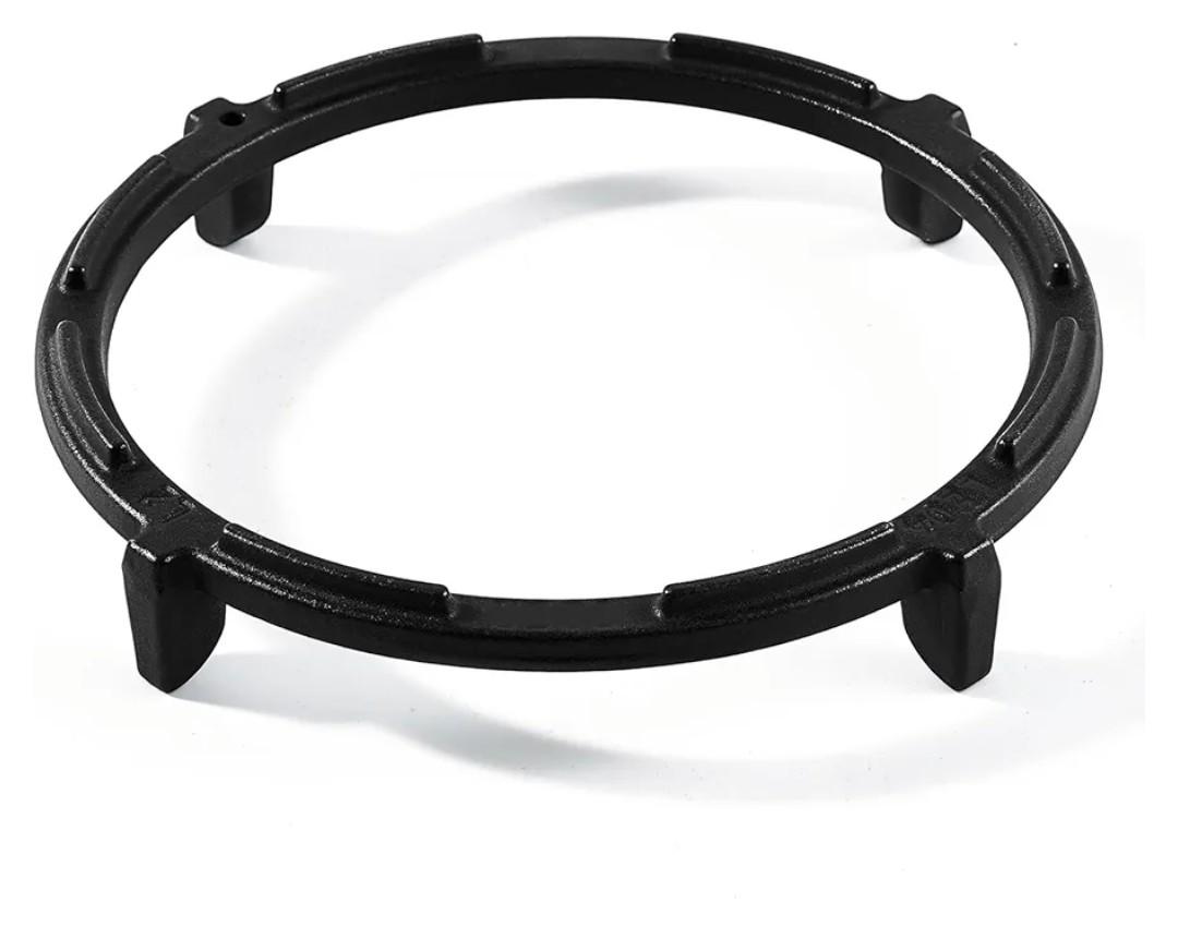 Allstare 7.8 Inches Diameter Cast Iron Wok Ring Replacement Parts for LG Gas Stove Range Round Bottom Wok Pans MDX64192501 Wok Stand LG Cooktop Grate Wok Holder Wok Support Rings Rack 1 Pack