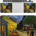 12.1-15.6 Inch Laptop Skin Decal, Universal Reusable Vinyl Cover Sticker for Notebook PC, Waterproof Art Protector - Terrace of The Cafe