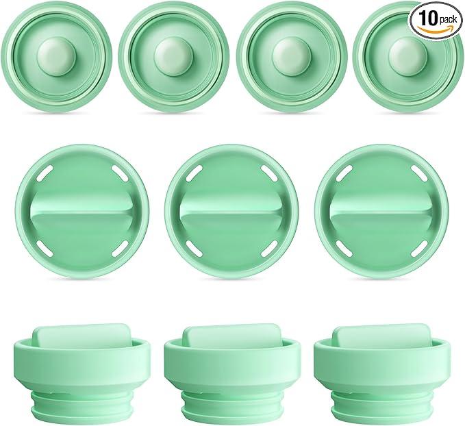 4 Pcs Diaphragm Duck bill Color Mint Green And 6 Small Peices