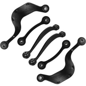 K641887 6pc Rear Upper Control Arms Suspension Kit Fit for Buick Enclave 2008-2017 Chevrolet Traverse 2009-2017 GMC Acadia 2007-2016 Saturn Outlook 2007-2010 K641644 K641643 K641781