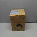 Exerz 8" Antique Globe With Bronze Base - World Globe Rotating All Direction 360 - Modern Map Vintage Colour - Diametre 8 inches