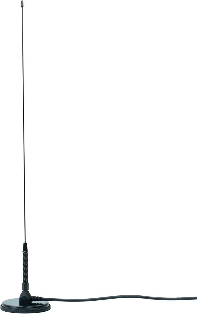 Authentic Genuine Nagoya UT-72G Super Loading Coil 19-Inch Magnetic Mount (Heavy Duty) GMRS (462MHz) Antenna PL-259, includes additional SMA Male & Female Adaptors for GMRS Handheld Radios