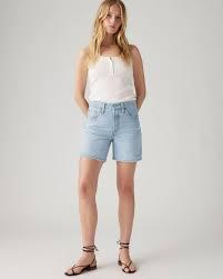 501® Mid Thigh Women's Shorts - Medium Wash 
32