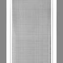 HVAC Premium 16" x 32" Cube Core Eggcrate Return Air Filter Grille for 1" Filter - Aluminum - White [Outer Dimensions: 18.5" x 34.5"]