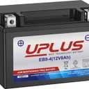 Motorcycle Battery YTX9-BS, UPLUS EB9-4 ATV Scooter Battery Maintenance Free - Sealed AGM Powersport Batteries