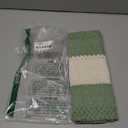 Artoid Mode Light Green Farmhouse Rustic Table Runner, Seasonal Hollow Kitchen Dining Table Decoration for Home Party Decor 12x72 Inch