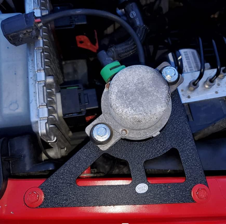 Brake Booster Air/Vacuum Pump Relocation Mounting Bracket Kit Fit for 2007-2018 JK Wrangler