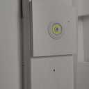 Versatile 7 Tier Wall Shelf Unit,White Lack Wall Shelf,Display Floating Shelf with LED Remote Control Light