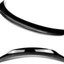 Rear Spoiler Wing Fit for Mercedes W212 E Class Sedan 2010-2016 Accessories E250/ E350/ E400/ E550/ E63, Gloss Black Duckbill PSM Style Decklid Lip Exterior Part