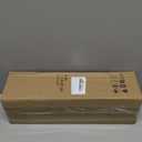 Briful Artificial Eucalyptus Stems in Glass Vase with Faux Water, 14" Fake Plant Eucalyptus Leaves for Home Bathroom Office Farmhouse Wedding Centerpiece Dcor (Clear)