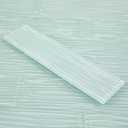 Light Green Glass Subway Tile Water Wave 3 x 12 Inch for Backsplash Kitchen Bathroom Shower Wall (16-Pack, 4 sq.ft.)