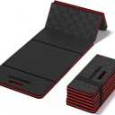 1.1" Foldable Kneeling Pad, Large Supportive Mechanic Mat with Handle & Storage Strap, Extra Thick Comfortable Foam Knee Pad for Gardening, Garage, Workshop Repairing, 47.2"x15.7"