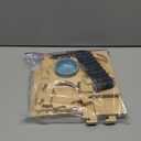 Wooden Hamster Hideout Hamster Wood House with Ladder Hides Platform Decor Detachable Small Animals Cage Accessories for Rat Gerbils and Other Small Pets