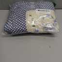 vctops 2-Piece Boho Cotton Quilted Bed Pillow Shams Floral Printed Patchwork Pillow Shams Set, Standard Size (510 Blue, 20"x28")