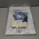 LaVenty Baptism Party Decorations Blue Silver Balloon Garland Backdrop Cross Balloon for First Communion Confirmation Party Supplies