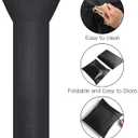 Patio Heater Covers with Zipper and Storage Bag,Waterproof,Dustproof,Wind-Resistant,Sunlight-Resistant,Snow-Resistant,Black,89'' Height x 33" Dome x 19" Base