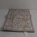 2x6 Hallway Washable Runner Rug : Vintage Soft Kitchen Laundry Runner with Non Slip Backing Farmhouse Entryway Living Room Floor Mat Stain Resistant Carpet for Bedroom Bathroom Distressed Beside Rug