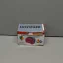 IDAODAN Electric Balloon Pump, Portable Electric Balloon Blower Machine Balloon Air Pump Dual Nozzle Rose Red 110V 600W Balloon Inflator for Party Decorations