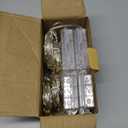 4 Pack 100 LED Fairy Lights Battery Operated with Remote, 33FT Waterproof Twinkle Lights with Timer & 8 Modes, Fairy String Light Outdoor Indoor for Bedroom Classroom DIY Christmas Decor (Warm White)