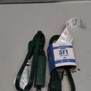 DEWENWILS 3 Outlet Flat Extension Cord Plug Christmas, 3FT 16/3 Awg Grounded Power Cable for Indoor Use, SPT-3 Cord, Green, ETL Listed, 2 Pack