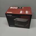 3-in-1 Projector 4K Supported, AURZEN BOOM 3 Smart Projector with WiFi and Bluetooth, 3D DoIby Audio & 36W Speakers, Auto Focus & Keystone, Netflix Official 500 ANSI Home Outdoor proyector, Black