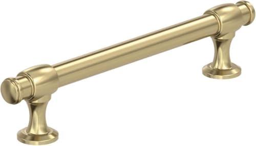 Amerock | Cabinet Pull | Golden Champagne | 5-1/16 in (128 mm) Center-to-Center Drawer Pull | Winsome | Kitchen and Bath Hardware | Furniture Hardware Amerock | Cabinet Pull | Golden Champagne | 5-1/16 in (128 mm) Center-to-Center Drawer Pull | Winsome | Kitchen and Bath Hardware | Furniture Hardware