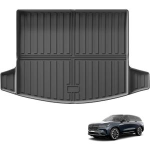SMABEE Cargo Liner for Lincoln Nautilus 2024 2025 2026 All Weather Trunk Cargo Mat for 2025 2026 Nautilus Accessories Boot Liner TPE Protective Pad Anti-Slip Waterproof Interior,Black