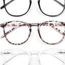 IBOANN Iconic Blue Light Glasses for Woman - Computer Glasses 99% Blue Light Blocking - Anti Eyestrain & UV Glare Protection