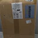 Amazon Basics 26" Hardside Medium Checked Luggage, Expandable For Up to 15% More Space, With Scratch-Resistant Surface, Four Multi-directional Wheels, Black