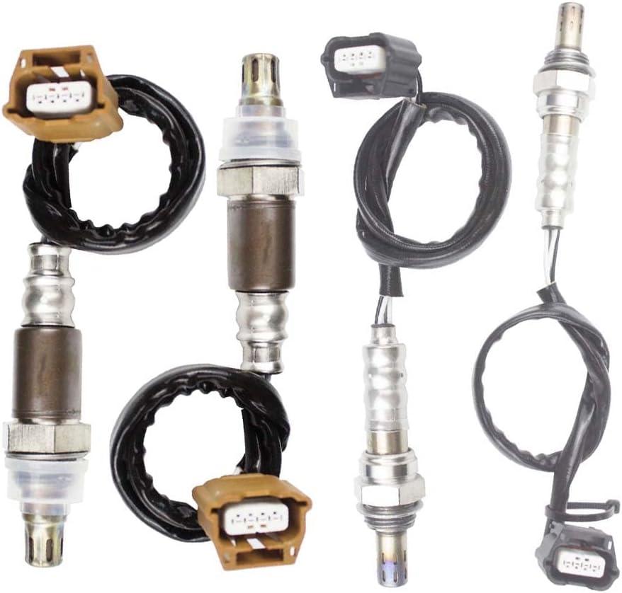 4PCS Oxygen O2 Sensor 1 & 2 for 2012-2014 Nissan Murano Quest 3.5L Upstream + Downstream