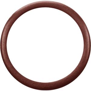 LRITER Car Steering Wheel Cover, Non-Slip Silicone Material, Multiple Color Choices, Universal Auto Parts Steering Wheel Cover, Suitable for Most Cars (Coffee) (1PCS)