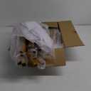 GRENTY Metal Arch Backdrop Stand and Cover Set 7.2FT/6FT, Wedding Arch Frame with Spiral Rotating Joint and 2 Wrinkle-Resistant Cover for Birthday, Anniversary, Wedding, Party, Baby Shower (White)