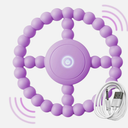 Vibrating Sensory Chew Toy – Baby Teether for 612 818 Months, Autism Sensory Toys for Kids, Toddler Travel Essential & 12 Year Old Christmas Boys Girls Gift Idea (Purple)