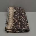 Black Boho Washable 2x10 Hallway Runner Rug - Extra Long Runners for Kitchen, Bathroom, Stair, Non-Slip Floor Carpet Rugs for Large Entryway Indoor, Vintage Multi Ashen Floral Decor